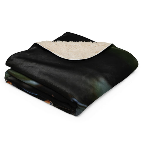 About my Brain Institute Blankets Ladybug Spirit Animal Sherpa Blanket