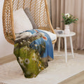 About my Brain Institute Blankets Lamb Spirit Animal Sherpa Blanket