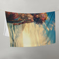 About my Brain Institute Blankets Lemanja Goddess Throw Blanket