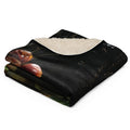 About my Brain Institute Blankets Lemur Spirit Animal Sherpa Blanket