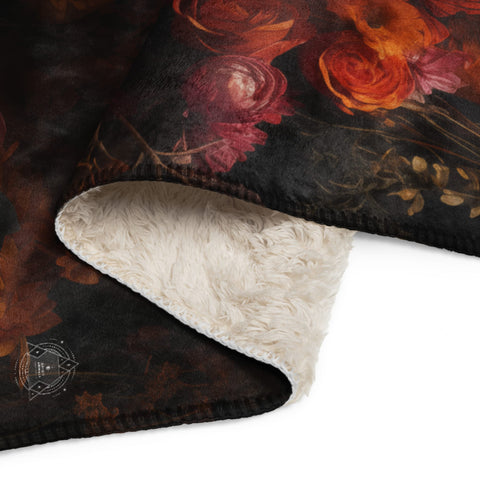 About my Brain Institute Blankets Lion Spirit Animal Sherpa Blanket