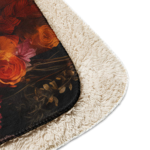 About my Brain Institute Blankets Lion Spirit Animal Sherpa Blanket