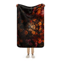 About my Brain Institute Blankets Lion Spirit Animal Sherpa Blanket