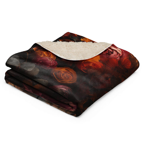 About my Brain Institute Blankets Lion Spirit Animal Sherpa Blanket