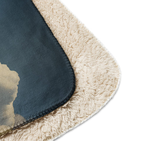 About my Brain Institute Blankets Llama Spirit Animal Sherpa Blanket
