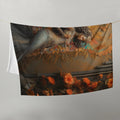 About my Brain Institute Blankets Mami Wata Goddess Throw Blanket