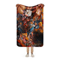 About my Brain Institute Blankets Mandarin Duck Spirit Animal Sherpa Blanket