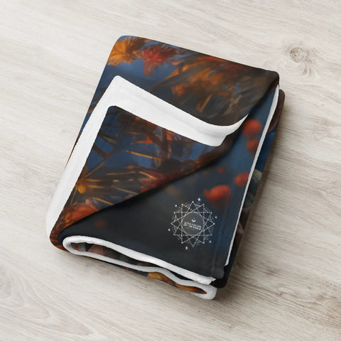 About my Brain Institute Blankets Mawu Goddess Throw Blanket