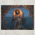 About my Brain Institute Blankets Mawu Goddess Throw Blanket