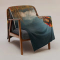 About my Brain Institute Blankets Mbaba Mwana Waresa Goddess Throw Blanket