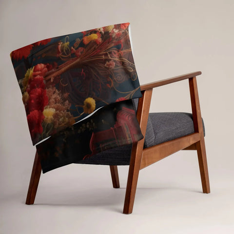 About my Brain Institute Blankets Mokosh Goddess Throw Blanket