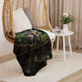 About my Brain Institute Blankets Monkey Spirit Animal Sherpa Blanket
