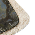 About my Brain Institute Blankets Mountain Goat Spirit Animal Sherpa Blanket