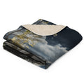 About my Brain Institute Blankets Mountain Goat Spirit Animal Sherpa Blanket