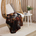 About my Brain Institute Blankets Mouse Spirit Animal Sherpa Blanket