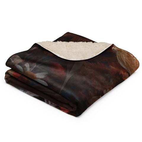 About my Brain Institute Blankets Mouse Spirit Animal Sherpa Blanket