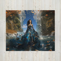 About my Brain Institute Blankets Nanshe Goddess Throw Blanket