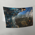 About my Brain Institute Blankets Nanshe Goddess Throw Blanket