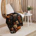 About my Brain Institute Blankets Nightingale Spirit Animal Sherpa Blanket