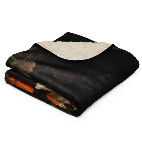 About my Brain Institute Blankets Nightingale Spirit Animal Sherpa Blanket
