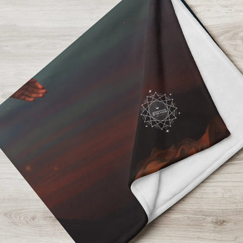 About my Brain Institute Blankets Nuit Goddess Throw Blanket