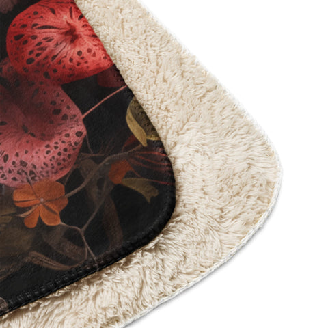 About my Brain Institute Blankets Octopus Spirit Animal Sherpa Blanket