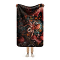 About my Brain Institute Blankets Octopus Spirit Animal Sherpa Blanket