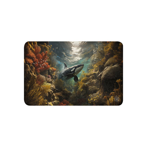 About my Brain Institute Blankets Orca Whale Spirit Animal Sherpa Blanket