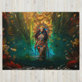 About my Brain Institute Blankets Oshun Goddess Throw Blanket