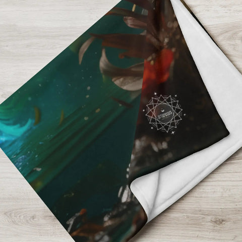 About my Brain Institute Blankets Oshun Goddess Throw Blanket