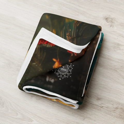 About my Brain Institute Blankets Oshun Goddess Throw Blanket