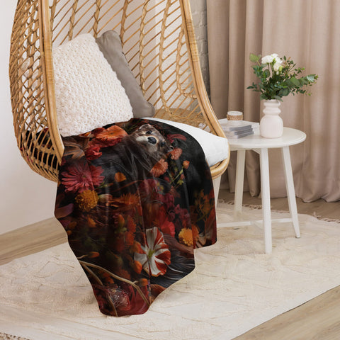 About my Brain Institute Blankets Otter Spirit Animal Sherpa Blanket