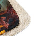 About my Brain Institute Blankets Owl Spirit Animal Sherpa Blanket