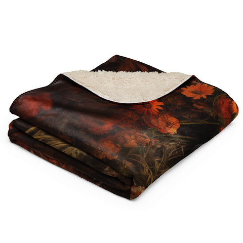 About my Brain Institute Blankets Ox Spirit Animal Sherpa Blanket