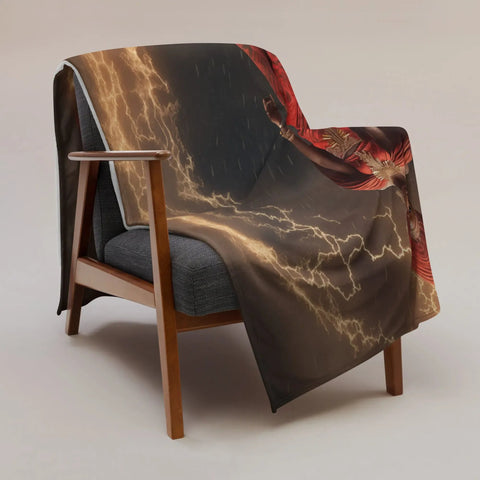 About my Brain Institute Blankets Oya Goddess Throw Blanket
