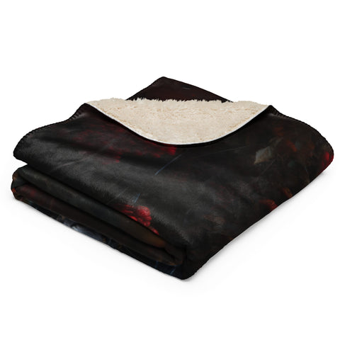 About my Brain Institute Blankets Panther Spirit Animal Sherpa Blanket