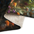 About my Brain Institute Blankets Peacock Spirit Animal Sherpa blanket