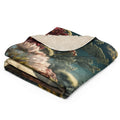 About my Brain Institute Blankets Polar Bear Spirit Animal Sherpa Blanket