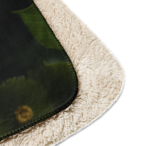 About my Brain Institute Blankets Quetzal Spirit Animal Sherpa Blanket