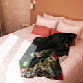 About my Brain Institute Blankets Quetzal Spirit Animal Sherpa Blanket