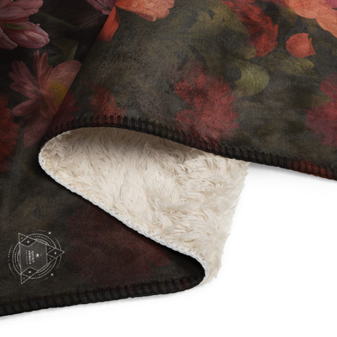 About my Brain Institute Blankets Rabbit Spirit Animal Sherpa Blanket
