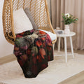 About my Brain Institute Blankets Rabbit Spirit Animal Sherpa Blanket