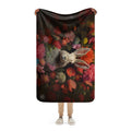 About my Brain Institute Blankets Rabbit Spirit Animal Sherpa Blanket