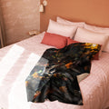 About my Brain Institute Blankets Raccoon Spirit Animal Sherpa Blanket