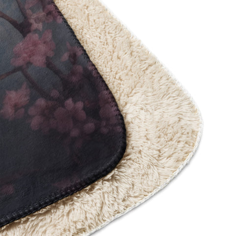About my Brain Institute Blankets Raven Spirit Animal Sherpa Blanket