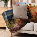 About my Brain Institute Blankets Rooster Spirit Animal Sherpa Blanket
