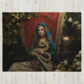 About my Brain Institute Blankets Sahmeran Goddess Throw Blanket