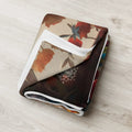 About my Brain Institute Blankets Saraswati Goddess Throw Blanket