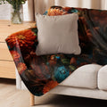 About my Brain Institute Blankets Seahorse Spirit Animal Sherpa blanket