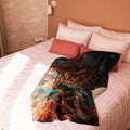 About my Brain Institute Blankets Seahorse Spirit Animal Sherpa blanket